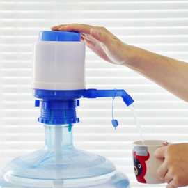 优质大号桶装水手压式饮水器 压水器抽水泵 手动压水器经销批发