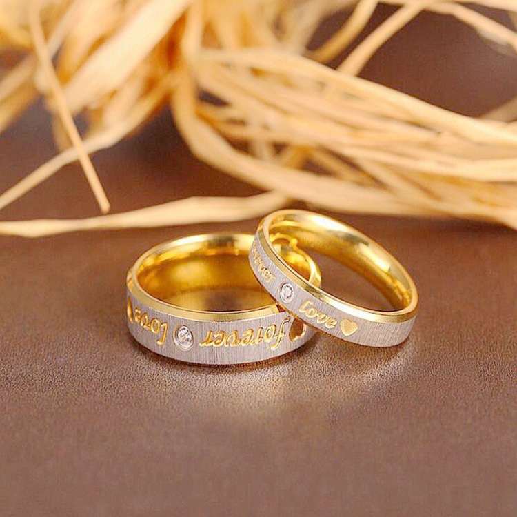 6g Weight PVD Coated Gold Plating Process Real Gold Plated Plating Material Zircon Inlay Material Rings Classification 18K Gold Plating Color 1 Piece Quantity Daily Occasion 201 Stainless Steel Material U Shape Pattern Unisex Gender Fashion Style Waterproof Non Tarnish, Inlay Craft Real Gold Plated 201 Stainless Steel PVD Coated Zircon U Shape Waterproof Non Tarnish Fashion Rings For Unisex 5