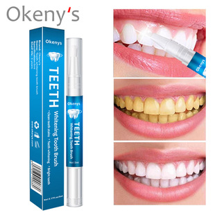 Okeny's Teeth Whitening Pen 5ml Teeth Spots Net Teeth Care Powerful Remove Yellow Teeth Smoke Teeth Remove Tea Stains