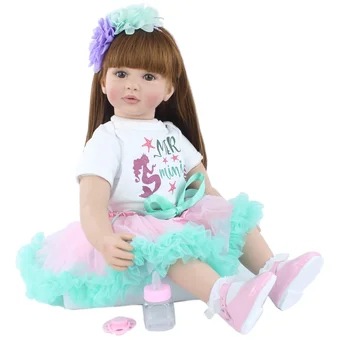 NPK simulación muñeca reborn niño Rapunzel deseo AliExpress
