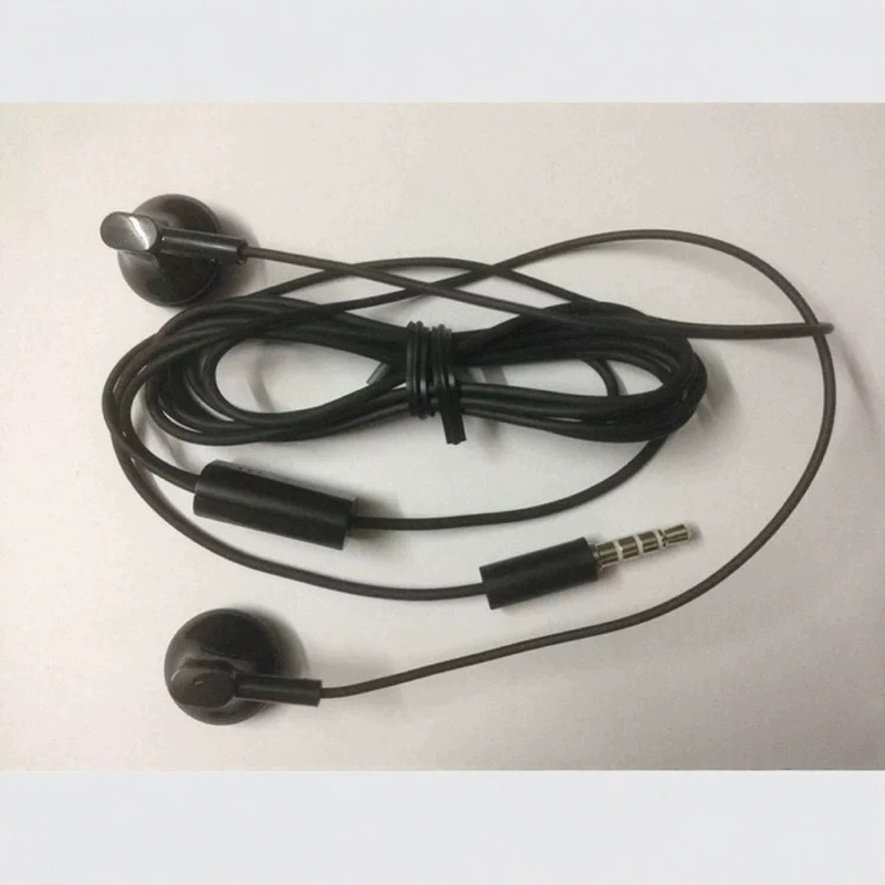 For Nokia WH-108 HS-125 E63 Earplug Headset with Wheat Big Head 3.5mm Old Flat Head