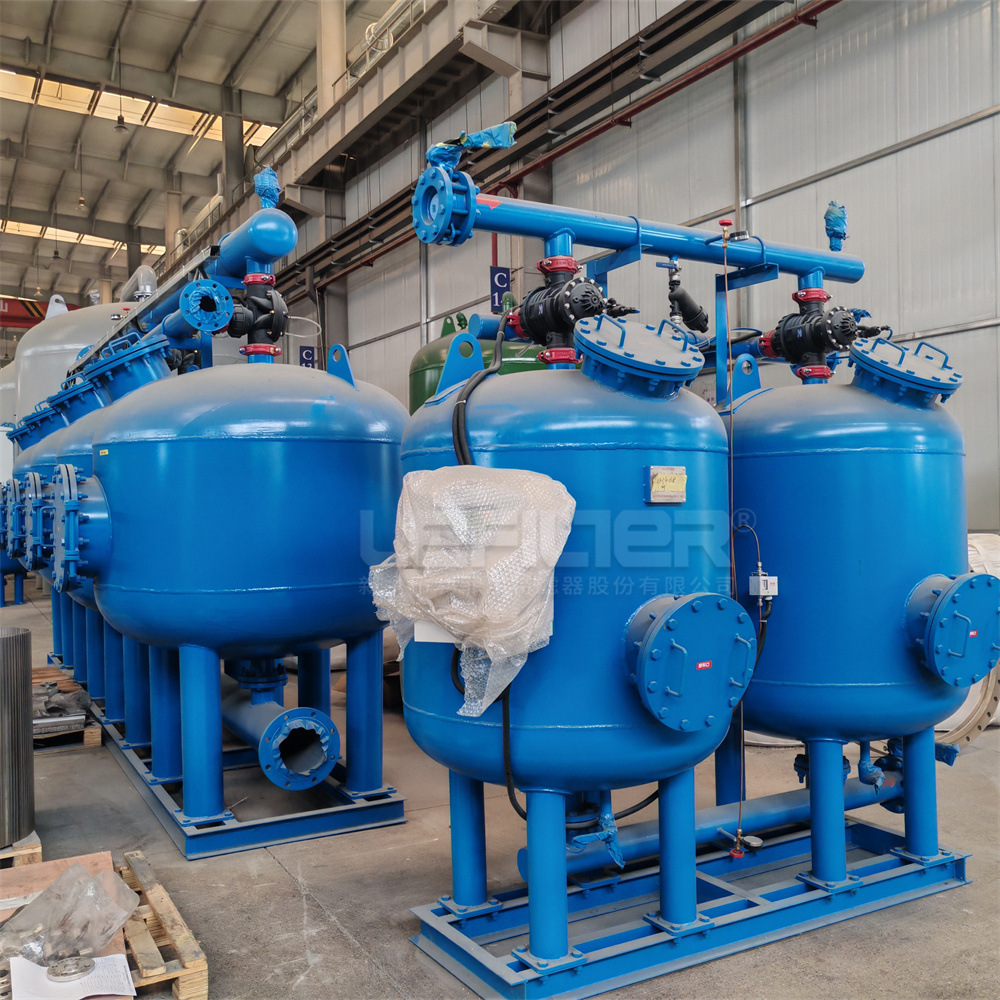 石英砂滤池 雨水锰砂过滤器 河水砂石过滤器 地表水活性炭过滤器