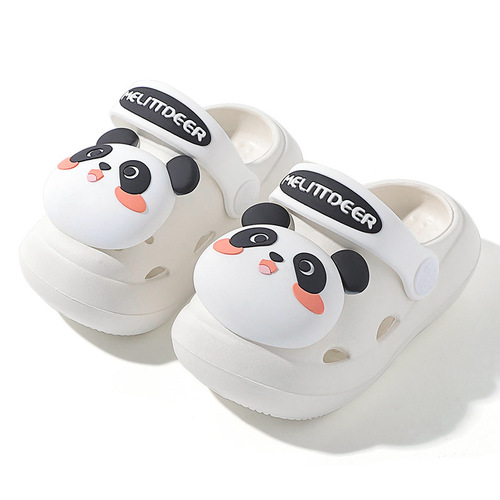 Summer baby and children's slippers wholesale cute cartoon clogs for boys and girls breathable wear-resistant slippers and sandals