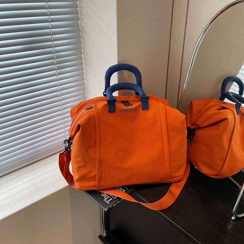 Large-capacity lightweight travel bag, hand-held crossbody bag, yoga fitness bag, portable expandable storage luggage bag