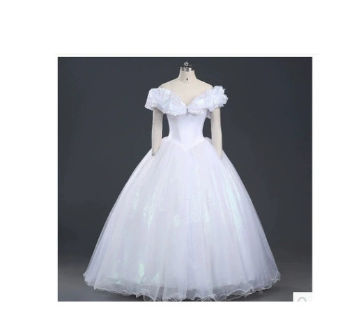 Золушка Косплей униформа женский аниме персонаж одежда новый фильм же стиль белый стиль