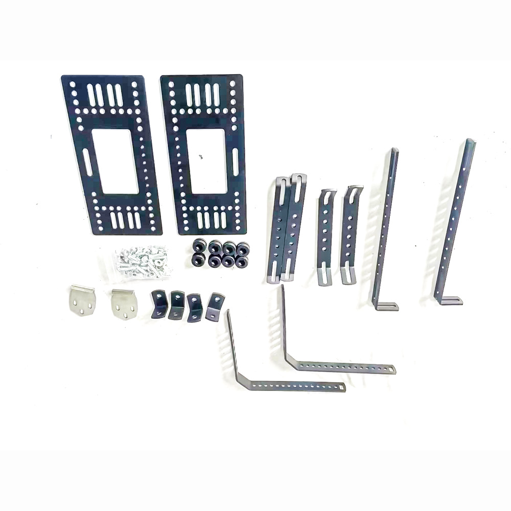 Caja lateral universal de la motocicleta pequeño soporte adecuado para Yamaha Suzuki Honda becerro aleación de aluminio caja lateral pequeño marco lateral