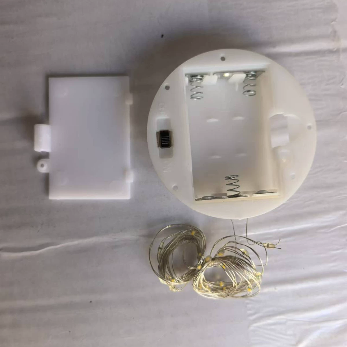 65MM Диаметр Рождественские ремесла Принадлежности для лампы DIY Игрушечный фонарь Светящиеся Деревянные изделия