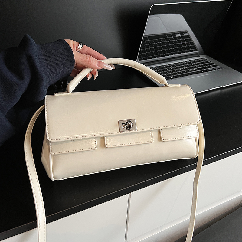 Diseño de nicho 2025 nueva tendencia moda todo-fósforo bolso de mano casual bolso de mensajero de un solo hombro simple