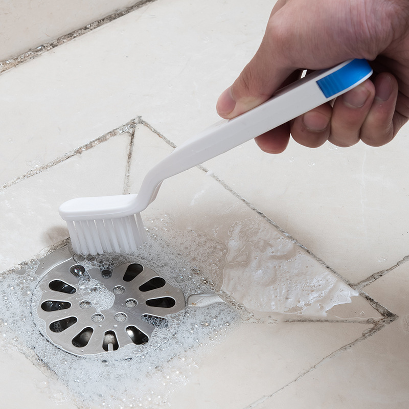 Japanese Floor Drain Cleaning Brush Bathroom Sewer Drain Hair Cleaning Brush Multifunctional Sink Gap Cleaning Brush