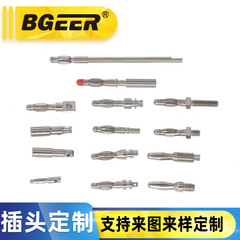 2/2.5/3/4.0mmバナナプラグ銅メッキニッケルバナナヘッドテストピン銅針雄ヘッドテストコネクタ