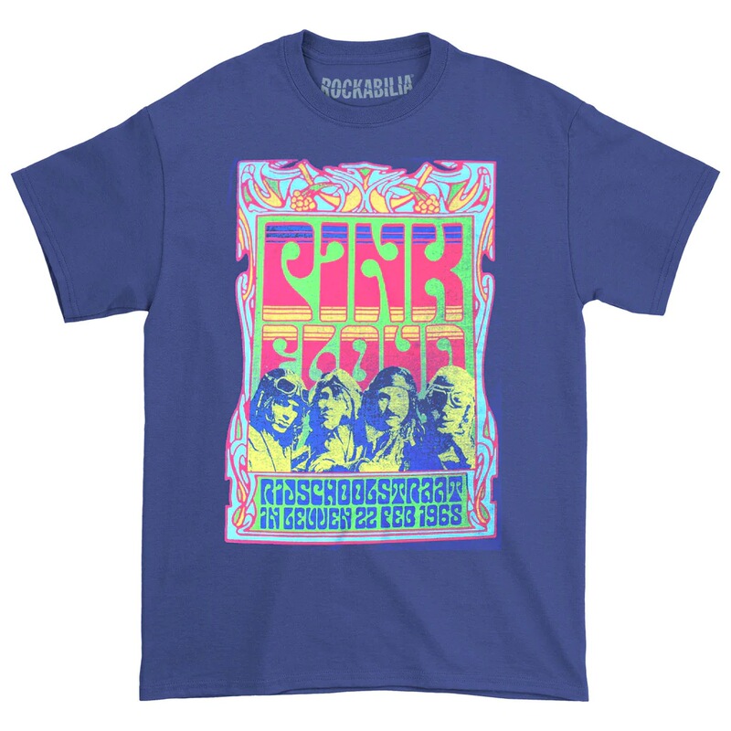 Pink Floyd Band Rock European and American Trendy Brand Retro Loose Direct Printed T-Shirt Pink Floyd Band Rock European and American Trendy Brand Retro Loose Direct Printed T-Shirt
