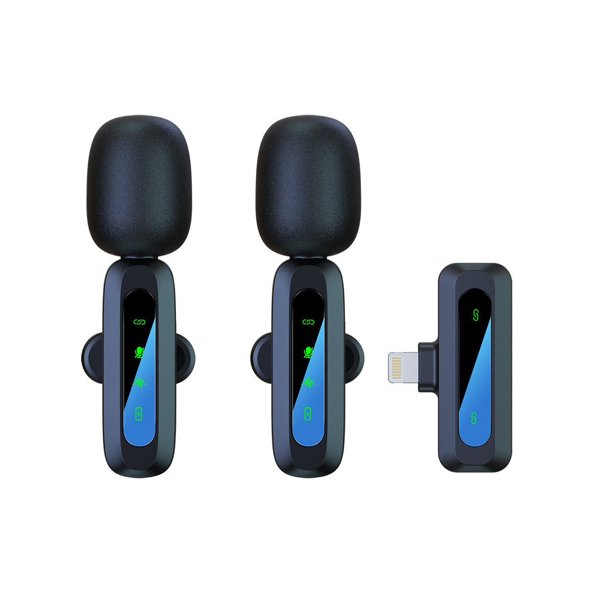 Dual microphone-Apple interface (applicable to Apple 8-14)