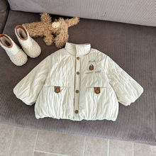 儿童棉服外套2025秋冬装婴儿女宝宝衣服冬季男童夹棉保暖棉衣 a类