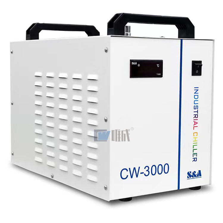 东莞直供激光机配件工业冷水机 cw-3000 激光设备冷却机