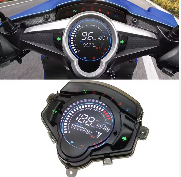Exported to South America Yamaha Lc135 Digital Instrument Assembly Mexico Italika At110Rt Road Code Meter