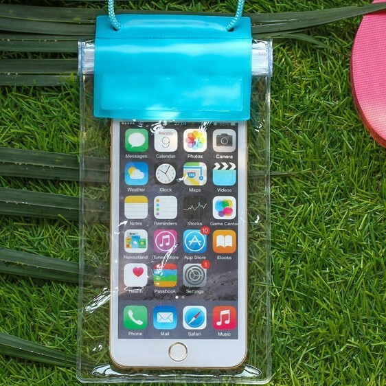 360-Degree Barrier-Free Transparent Mobile Phone Waterproof Bag Rafting Mobile Phone Waterproof Protective Bag Swimming Mobile Phone Waterproof Case