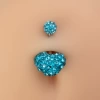 Sea blue diamond