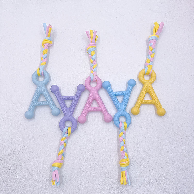 Juguete TPR para perros, para mordedura, de algodón, para razas pequeñas, al por mayor