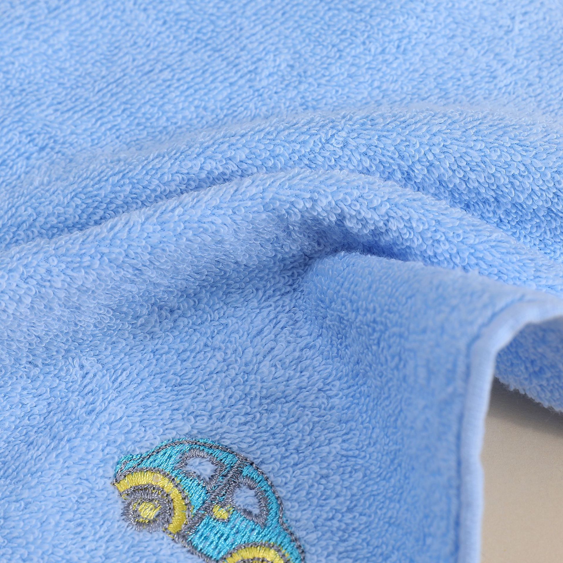 Besticktes Baumwoll-gesichtstuch Für Kinder Und Kindergarten_voghion.com