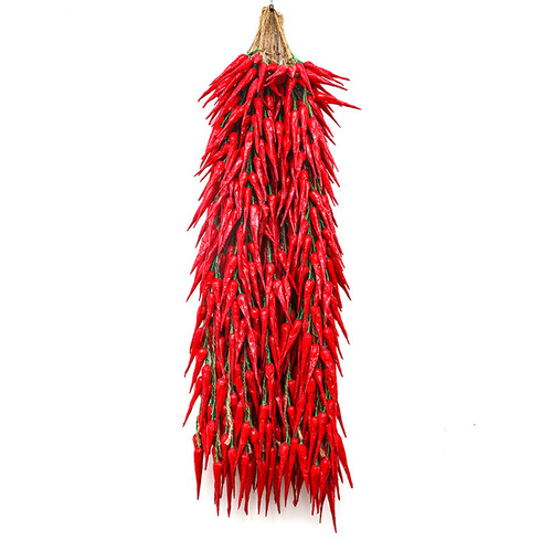 Simulation vegetable fruit farmhouse red pepper fake corn garlic peanut restaurant courtyard model decoration hanging string 