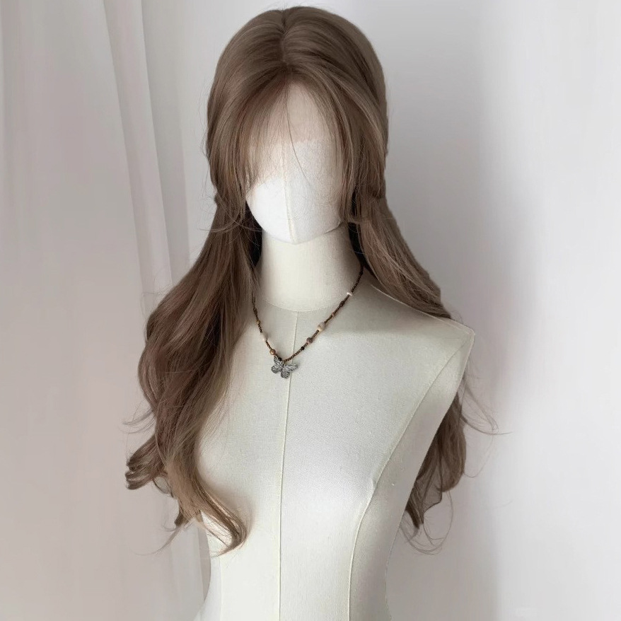 60cm big wave [flax brown]