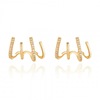 Advanced earrings, ebay, high-quality style, bright catchy style