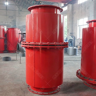 定制各种尺寸瓦斯管路一通三防 DN500水封式防爆器防回火回气装置