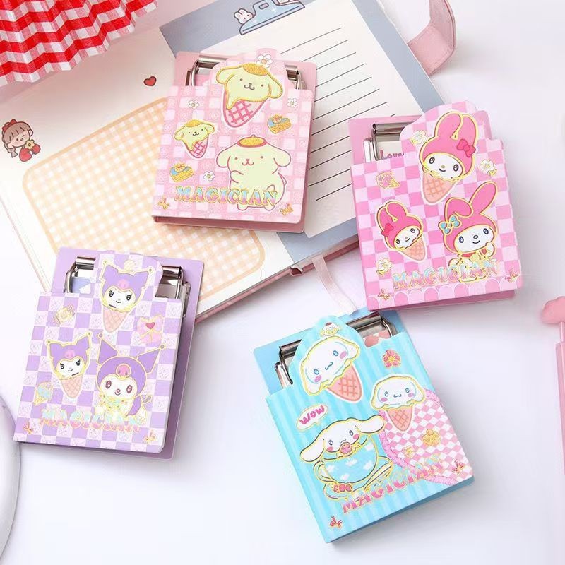 Cute set, handheld notebook