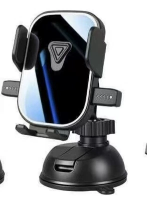vents, cross-border product, Car phone holder - single-pull-second-generation-square-mirror-f