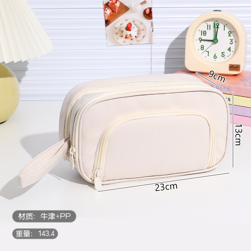 Bolsas de bolsillo de gran capacidad bolsas de papelería de tipo extraíble bolsas de escritura estudiantes clasificadas bolsas de viaje bolsa bolsa de almacenamiento bolsa