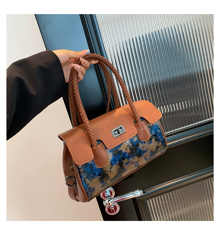 Women's Retro Handbag Chinese Style Shoulder Bag For Mature Women_voghion.com