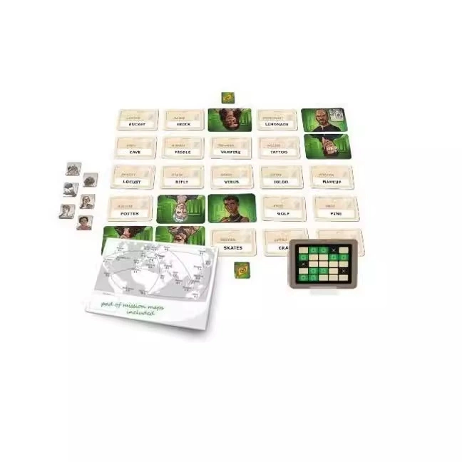 [Игровой набор Codenames duet на Amazon серия行动代号二重奏牌智力]