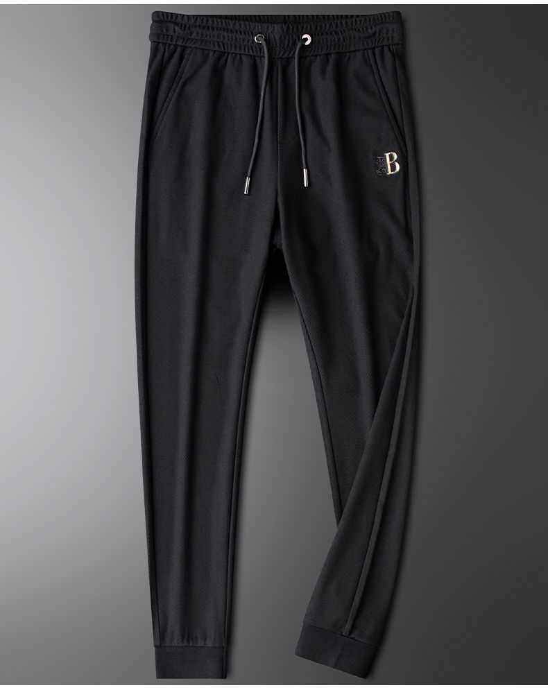 Herren Sweatpants Slim Fit Bestickt Für Sport Und Freizeit_voghion.com