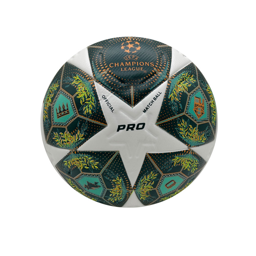 Caliente ajuste Premier League UEFA Champions League Football No. 4 No. 5 piel sin costura fábrica de PU al por mayor comercio electrónico transfronterizo exclusivo