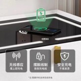 Стеклянная умная световая панель для кровати, сенсорный универсальный беспроводной переключатель с аксессуарами с зарядкой, bluetooth