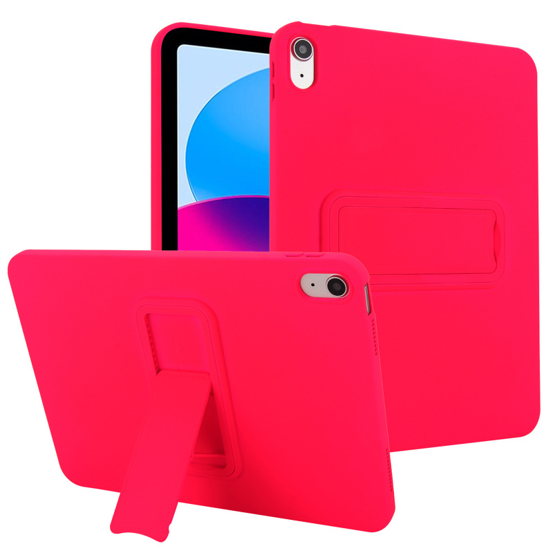 简约纯色肤感支架适用IPAD PRO11寸苹果平板壳2024款防摔软壳无盖|undefined