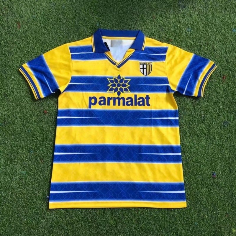 Popular Retro Parma Short-Sleeved T-Shirt Casual Sports Jersey Football Uniform Fan Football Jersey