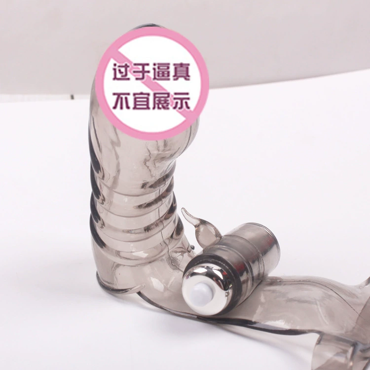 Vibrating finger sleeve (G‑spot style), soft silicone/elastic, mini bullet vibrator, multiple colors
