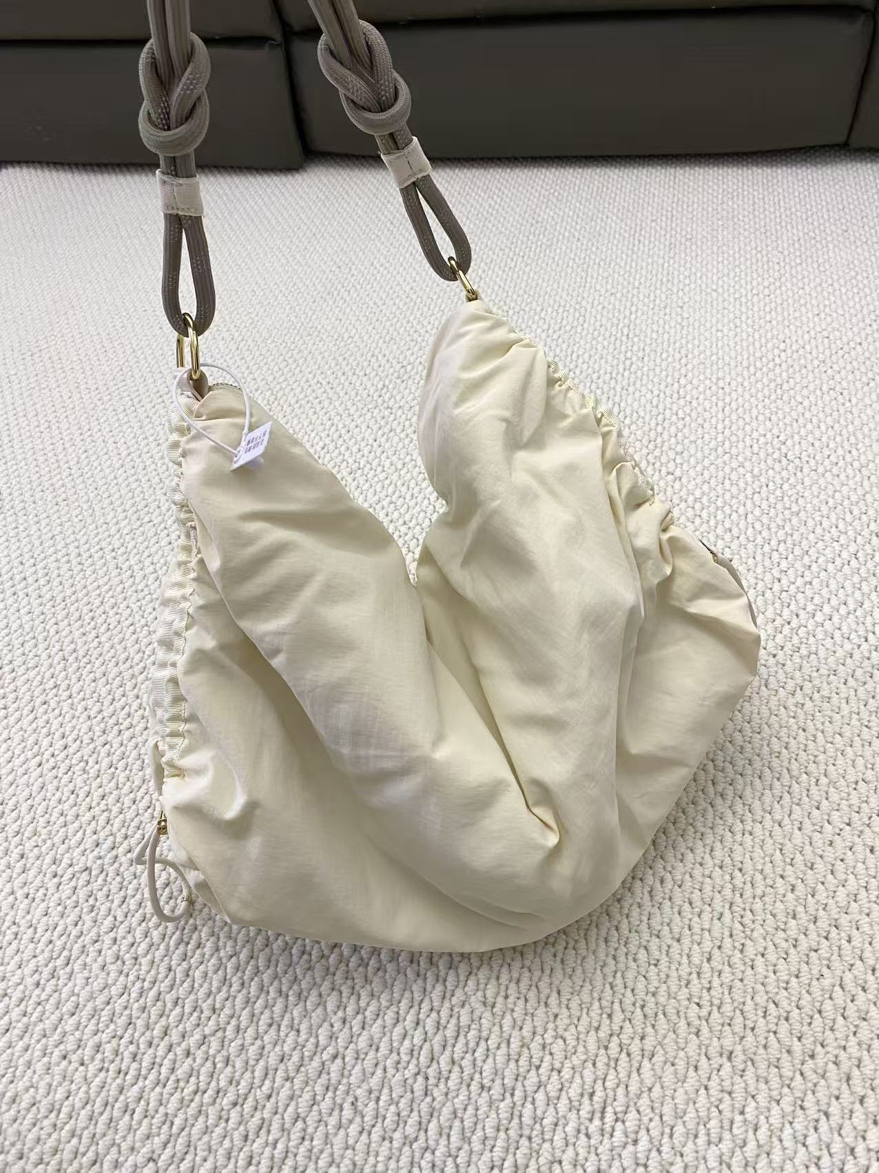 LU Convertible 1.5L 6.5L 16L Large Capacity Hobo Bag Pleated Cloud Crossbody Underarm Bag