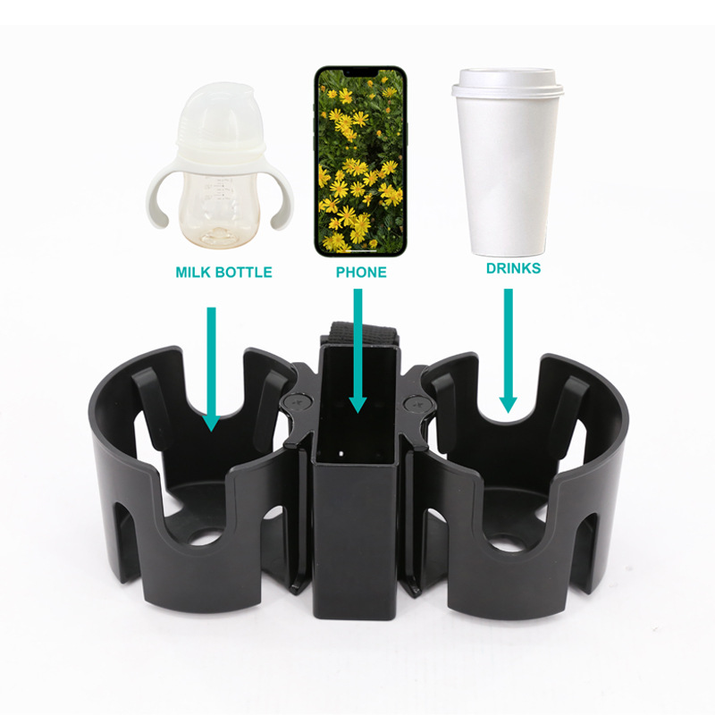 Cross border Stroller Cup holder baby garden cart Drinks Bottle rack automobile Water cup Shelf Stands child wholesale logo