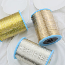 1公斤装保色合金铜丝线大卷DIY手工制作发簪材料首饰头饰缠花美甲