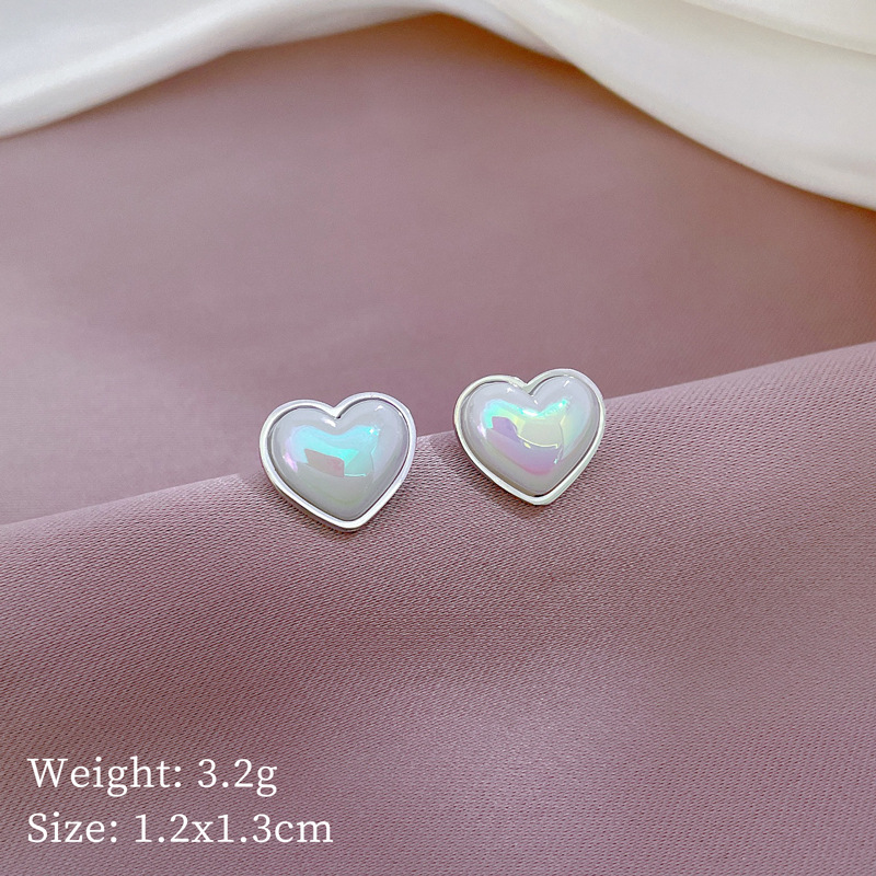 [Acero de titanio de todo el cuerpo] fritillary Lucky Grass pendientes minimalistas pendientes fríos para hombres y mujeres pendientes de banquete de temperamento personalizado