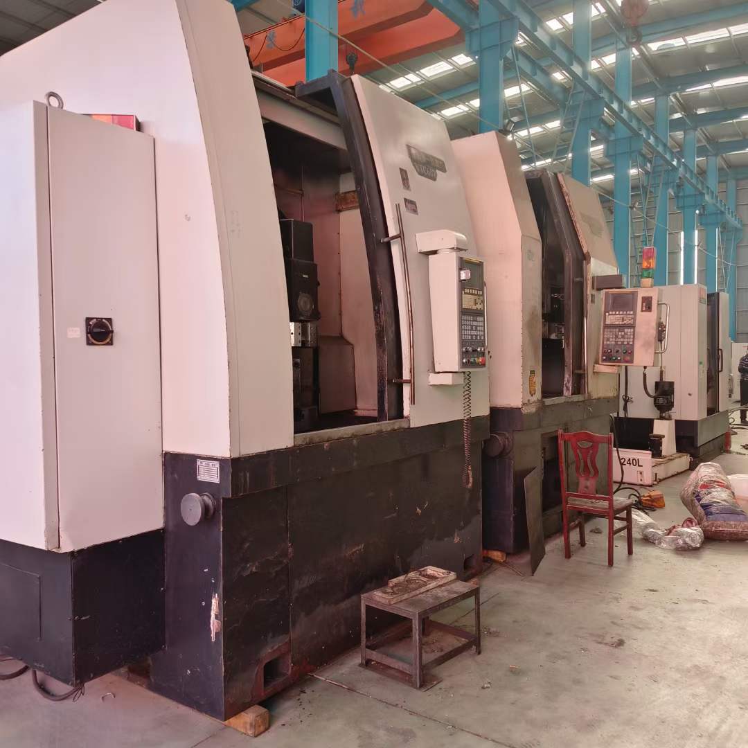 处理二手沈阳VTC6070b数控立式车床切削高度700车削直径:600