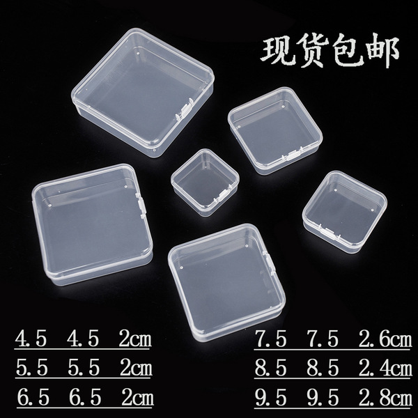 Square plastic stationery