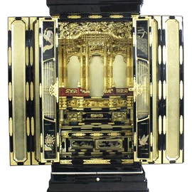 神龛、佛龛;木质工艺品;供桌