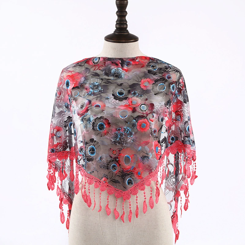 Fashionable scarf with tassels, wholesale