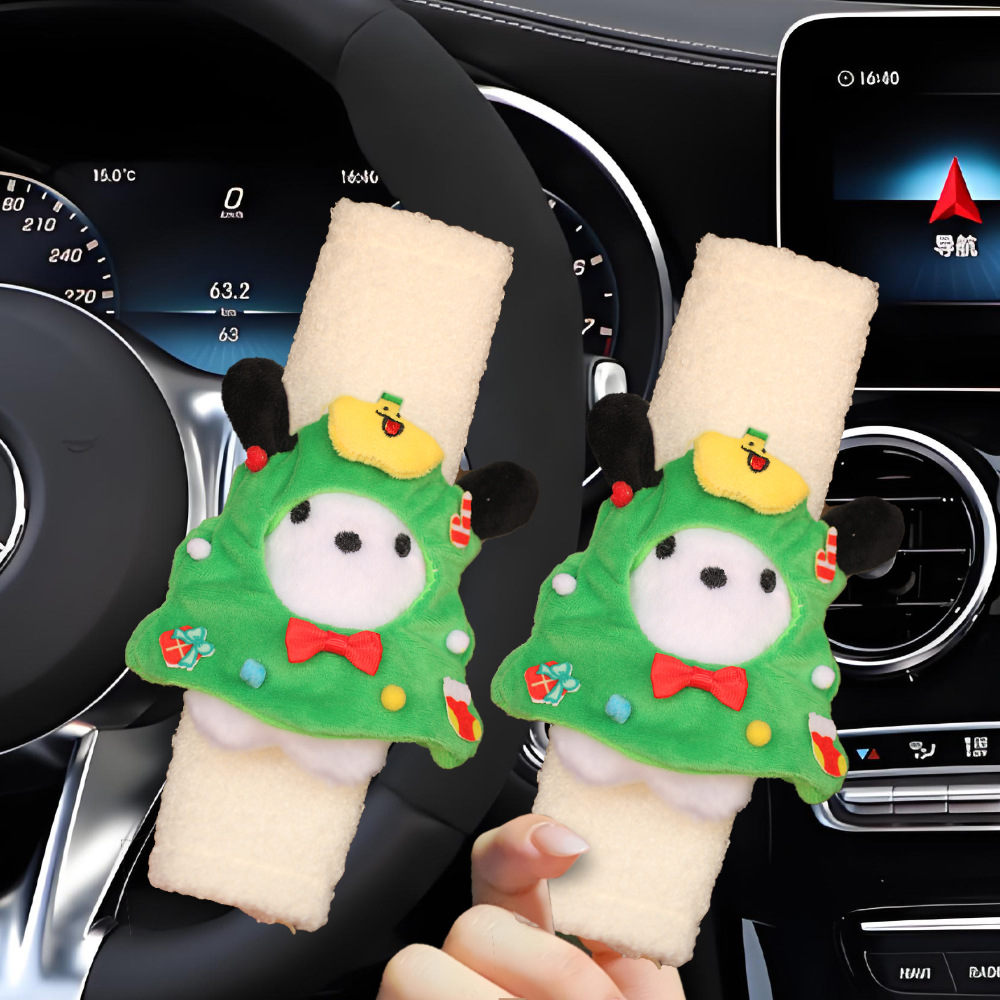Funda Protectora para Cinturón de Seguridad de Felpa para Coche