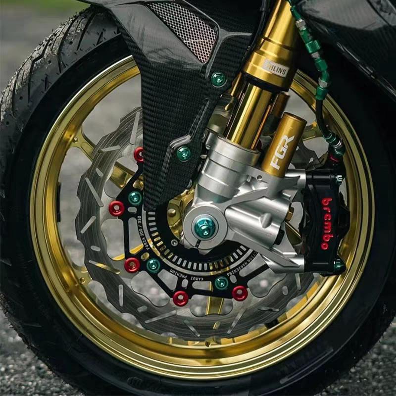 Suitable for HONDA NSS300/FORZA 350 modified aluminum alloy front and rear wheel rims