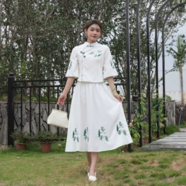 唐装套装;汉服禅茶服;旗袍