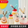 新年兔耳朵2022牛轧糖饼干袋